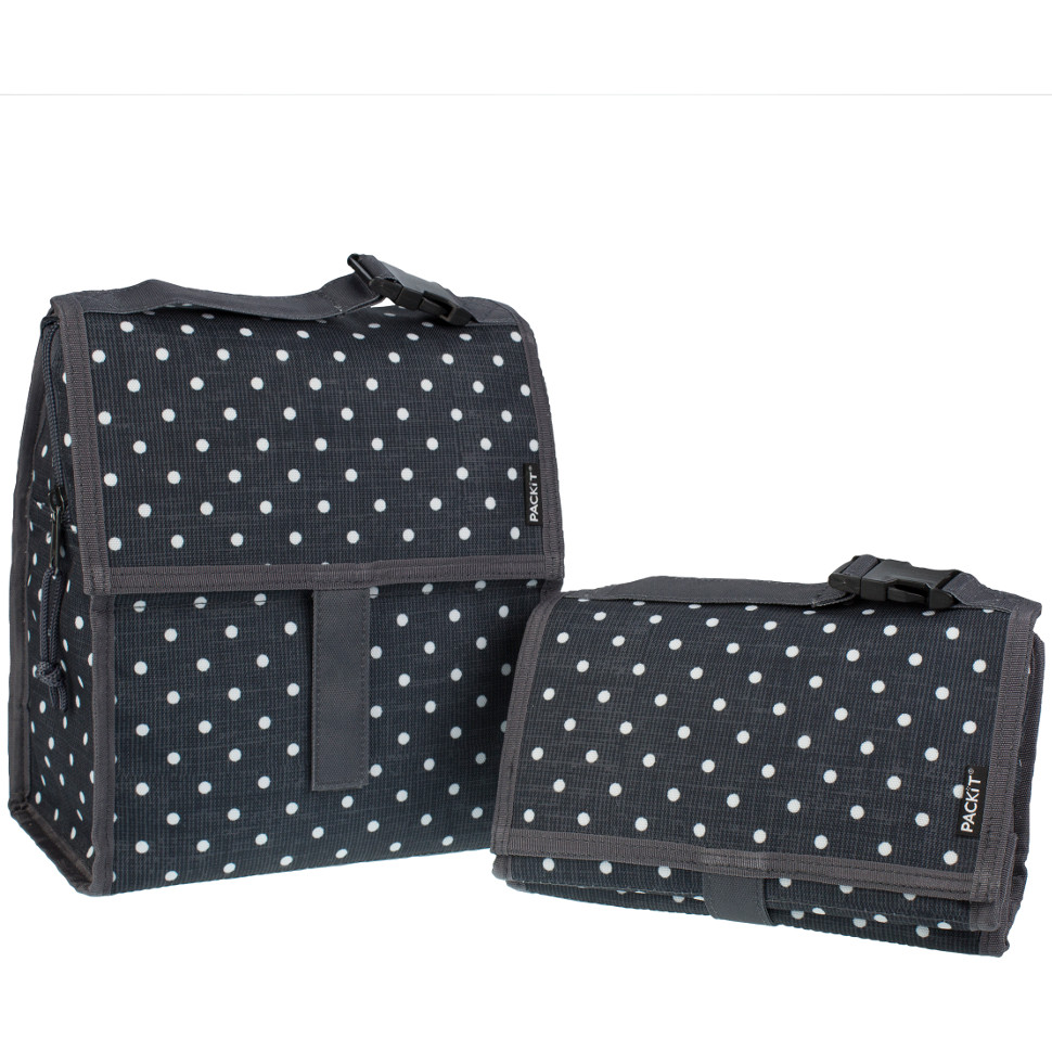 PackIt Freezable Lunch Bag, Polka Dot